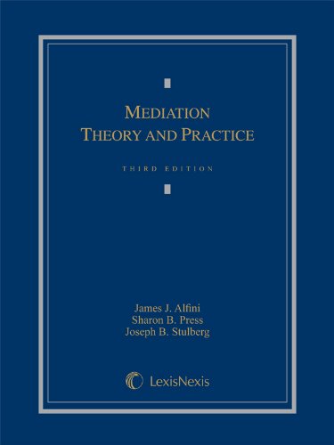 Mediation Theory And Practice,New