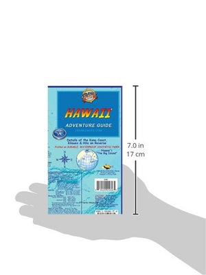 Hawaii The Big Island Adventure Guide Franko Maps Waterproof Map,New