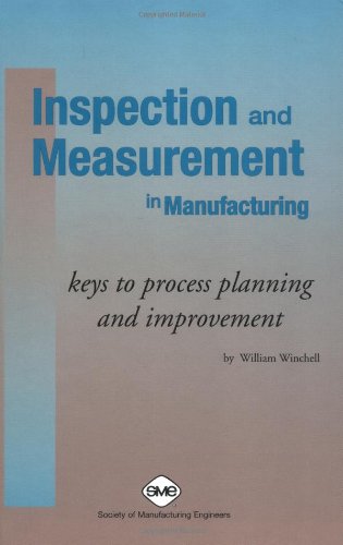 Inspection and Measurement in Manufacturing: Keys to Process Planning and Improvement,Used