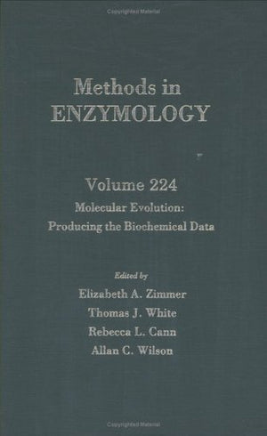 Molecular Evolution: Producing the Biochemical Data (Volume 224) (Methods in Enzymology, Volume 224),Used