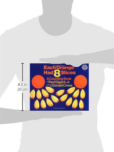 Each Orange Had 8 Slices (Counting Books (Greenwillow Books))-used