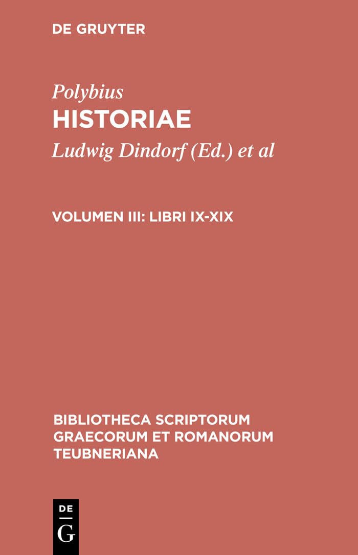 Libri Ixxix (Bibliotheca Scriptorum Graecorum Et Romanorum Teubneriana) (Ancient Greek Edition),Used