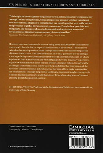 International Judicial Practice on the Environment: Questions of Legitimacy (Studies on International Courts and Tribunals),Used
