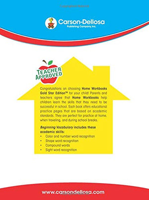 Beginning Vocabulary, Grade 1 (Home Workbooks),Used