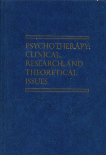 Psychotherapy Clinical Research and Theoretical Issues,Used