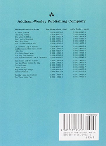 AddisonWesley Little Book Level B: The Hare and the Tortoise 1989 (Esol Elementary Supplement Ser.),Used