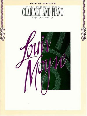 Ten Pieces for Clarinet and Piano Op. 37, No. 3,Used
