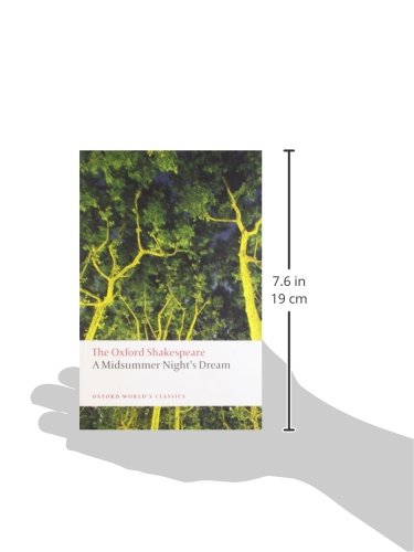 A Midsummer Night'S Dream: The Oxford Shakespeare,New