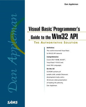 Dan Applemans's Visual Basic Programmer's Guide to the Win32 Api,New