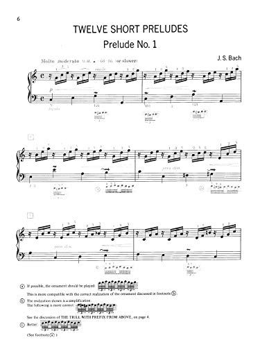 Bach  18 Short Preludes: Book & CD (Alfred Masterwork CD Edition),Used