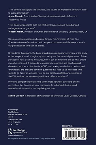 The Perception of Time: Your Questions Answered,Used