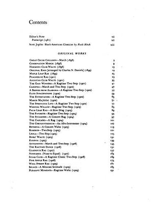 Scott Joplin  Complete Piano Works: Rags, Waltzes, Marches,Used