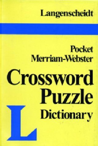 Langenscheidt's Pocket Crossword Puzzle Dictionary,Used