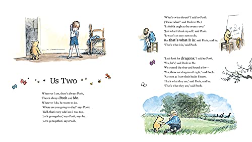 WinniethePooh: Always Pooh and Me: A Collection of Favourite Poems,Used