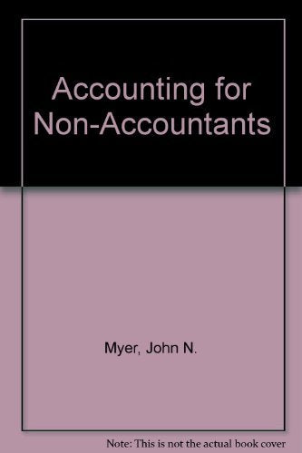 Accounting for NonAccountants,Used
