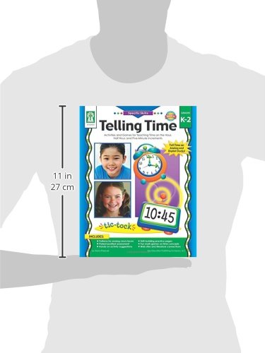 Telling Time, Grades K  2 (Specific Skills),Used
