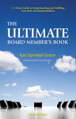 The Ultimate Board Member's Book,Used