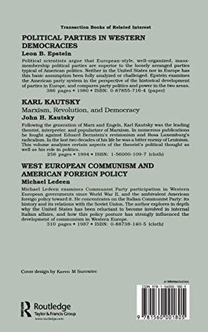 The Transformation of Italian Communism,Used