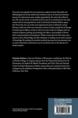Practice and Theory in the Italian Renaissance Workshop: Verrocchio and the Epistemology of Making Art,Used