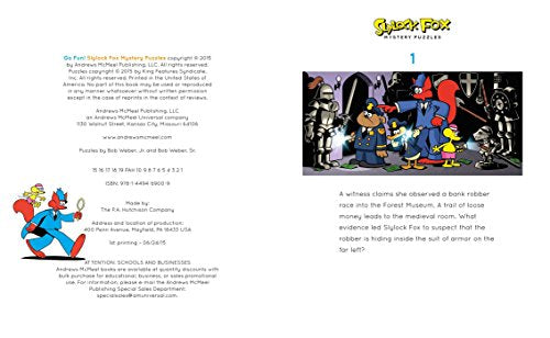 Go Fun! Slylock Fox Mystery Puzzles (Volume 6)