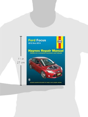 Ford Focus (1214) Haynes Repair Manual (Does not include information specific to Focus Electric models. Includes thorough vehic,Used