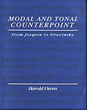 Modal and Tonal Counterpoint: From Josquin to Stravinsky,Used