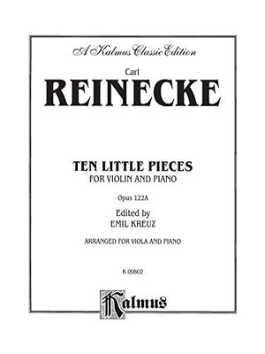Ten Little Pieces (Petits Morceaux), Op. 122A (Kalmus Edition),Used