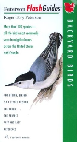 Peterson's Flashguides Backyard Birds (Peterson Flashguides),New