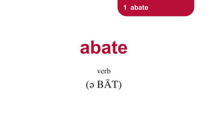 Barron's SAT Vocabulary Flash Cards,Used