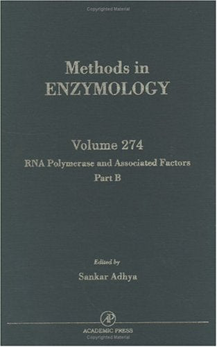 RNA Polymerase and Associated Factors, Part B (Volume 274) (Methods in Enzymology, Volume 274),Used
