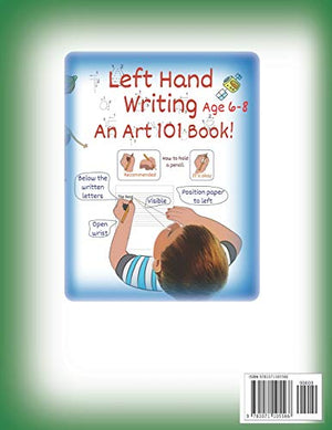 Fundamentals of Left Handwriting, Age 5  6: Learn letter structures  legibility; practice fine motor skills  the growth of in,Used