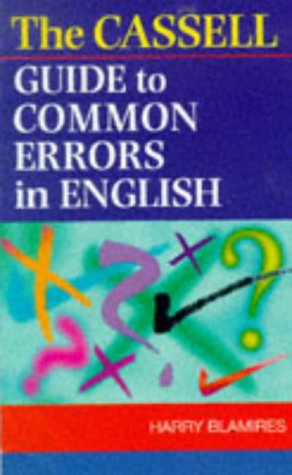 Cassell Guide to Common Errors in English,Used
