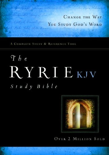 The Ryrie KJV Study Bible Hardcover Red Letter (King James Version),Used