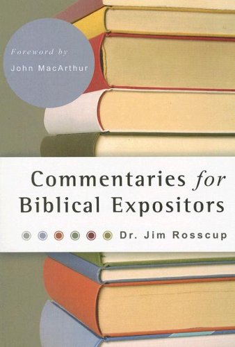 Commentaries For Biblical Expositors,Used
