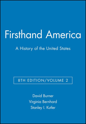 Firsthand America: A History of the United States, Volume 2,Used