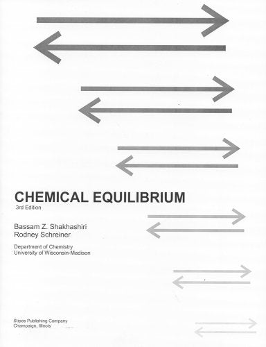 Chemical Equilibrium,Used