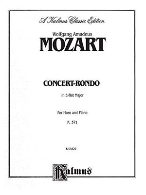 ConcertRondo in EFlat Major, K. 371,Used