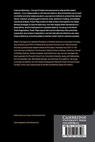 Power Plays: How International Institutions Reshape Coercive Diplomacy,Used