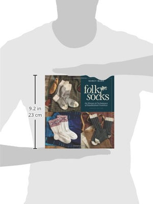 Folk Socks: The History & Techniques of Handknitted Footwear, Updated Edition,New