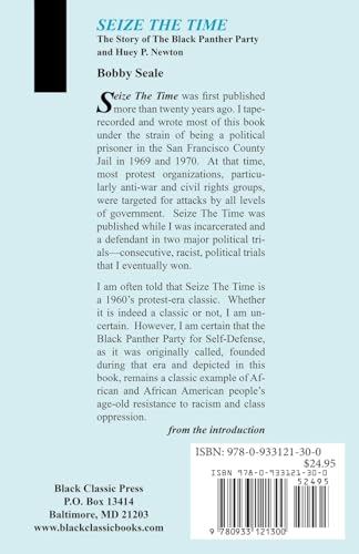 Seize the Time: The Story of the Black Panther Party and Huey P. Newton,Used