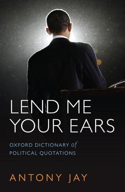 Oxford Dictionary of Political Quotations (Oxford Quick Reference),Used