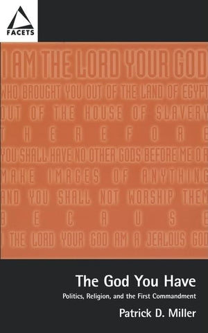 The God You Have: Politics, Religion, And The First Commandment (Facets),New