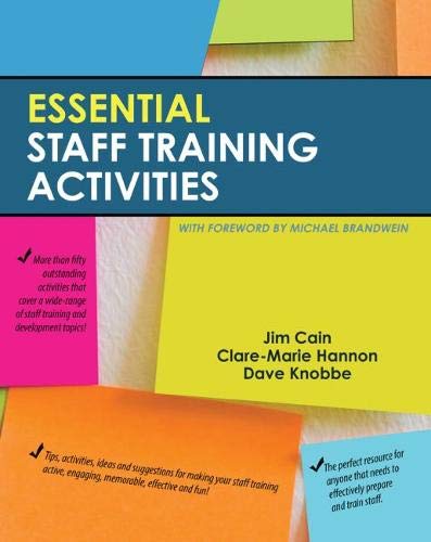 Essential Staff Training Activities,Used