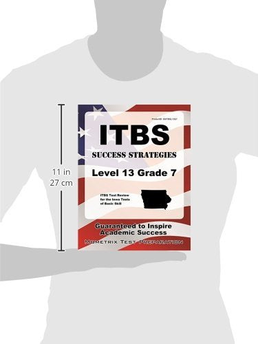 ITBS Success Strategies Level 13 Grade 7 Study Guide: ITBS Test Review for the Iowa Tests of Basic Skills,Used