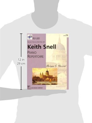 Gp601  Piano Repertoire  Baroque & Classical  Level 1,New