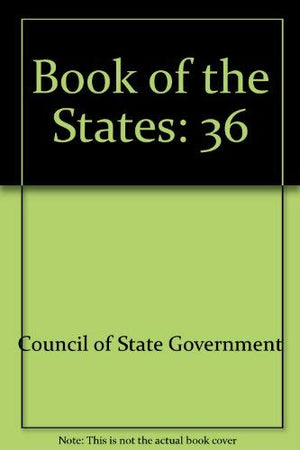 The Book Of The States : 2004 (Book Of The States),Used