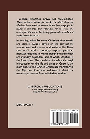 Ladder Of Monks And Twelve Meditations (Volume 48) (Cistercian Studies Series),New