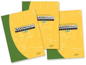 Homeschool Set/Box 2005 (Saxon Math 6/5),Used