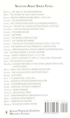 Basic History of American Conservatism (The Anvil Series),Used