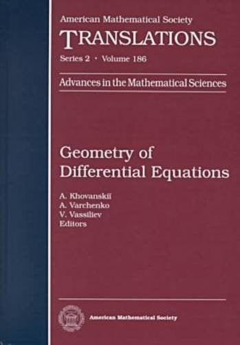 Geometry of Differential Equations (186) (AMERICAN MATHEMATICAL SOCIETY TRANSLATIONS SERIES 2),Used